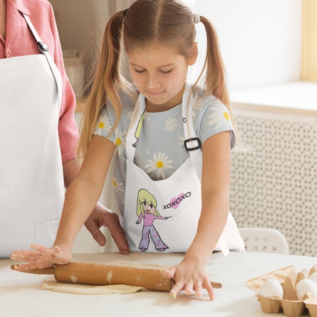Chibi Valentine Kids' Apron (Creator Uploaded)