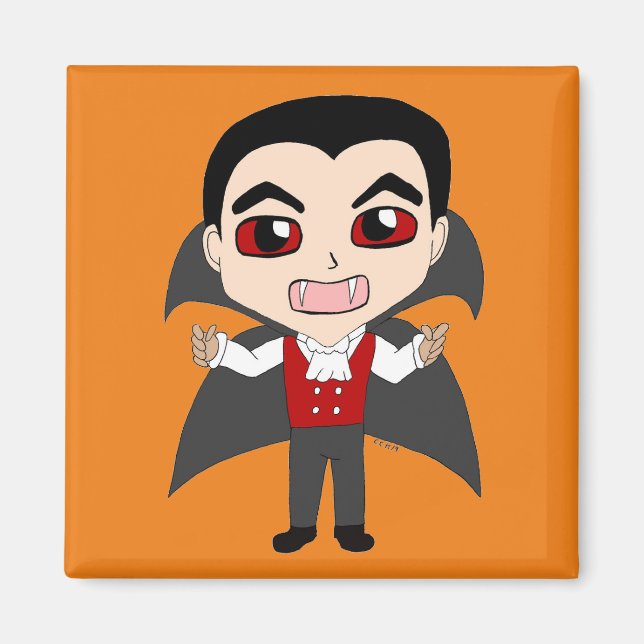 chibi vampire  magnet (Front)