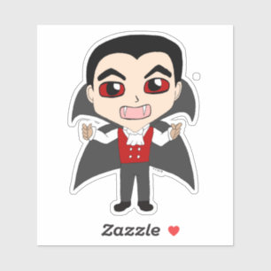 chibi vampire sticker