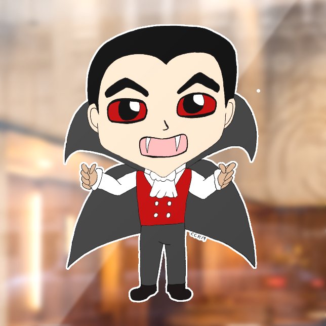 chibi vampire window cling (Sheet 2)