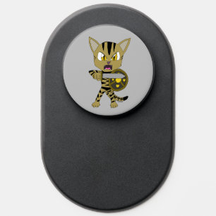 Chibi Warrior Cat PopSocket