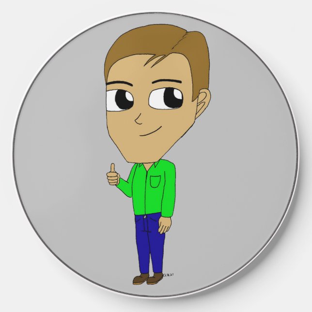 chibi      wireless charger  (Front)