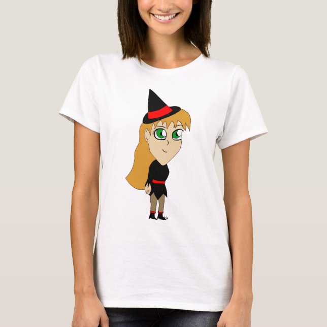 chibi witch   T-Shirt (Front)