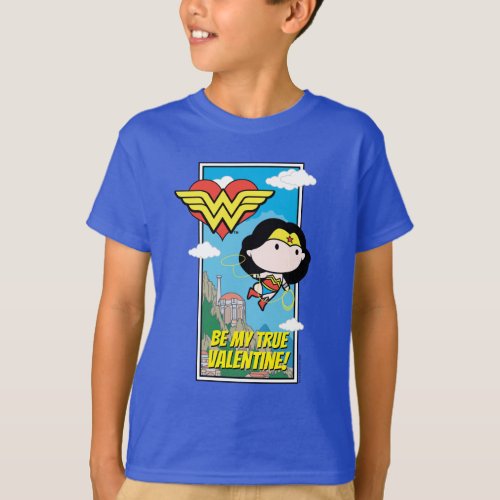 Chibi Wonder Woman _ Be My True Valentine T_Shirt