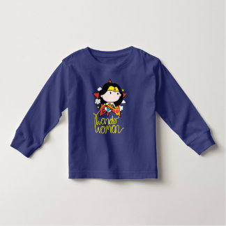Chibi Wonder Woman Flying With Lasso Toddler T-shirt