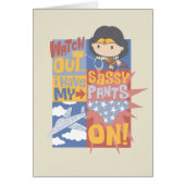 Chibi Wonder Woman | I Have My Sassy Pants On! (Front)