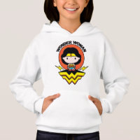 Chibi Wonder Woman With Polka Dots and Logo