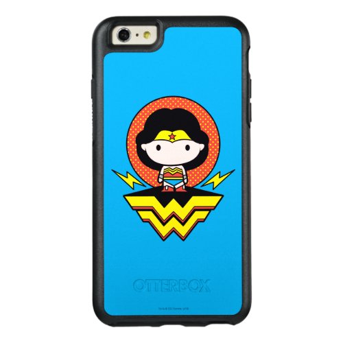 Chibi Wonder Woman With Polka Dots and Logo OtterBox iPhone 66s Plus Case