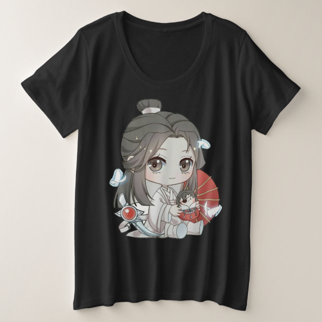 Chibi Xie Lian Tgcf Plus Size T-Shirt (Design Front)