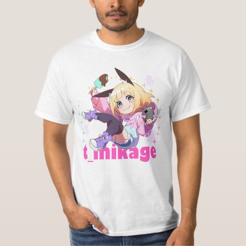 Chibikage Mens Basic T_Shirt