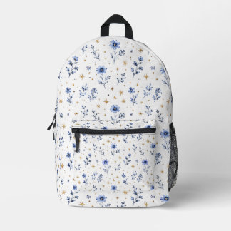 Chic 250th Independence Day Dainty Floral Backpack