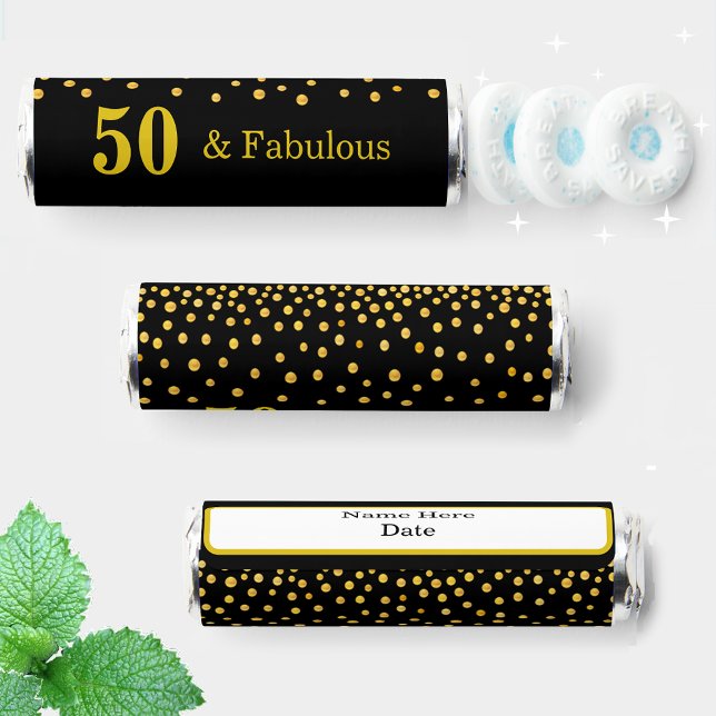 Chic 40th 50th 60th 70th 80th Birthday Party Favor (Creator Uploaded)