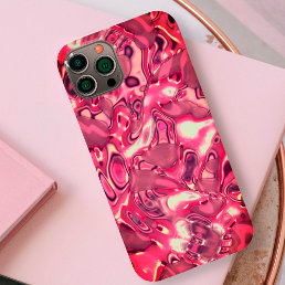 Chic Abstract Magenta Color Tones Case-Mate iPhone 14 Case