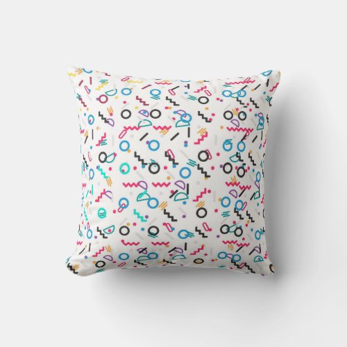 Chic abstract patterns for a pillow