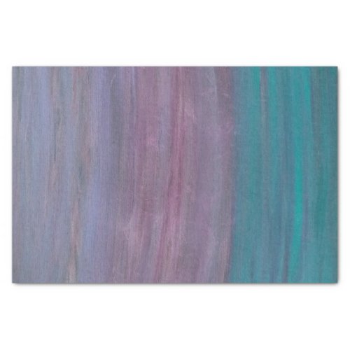 Chic Abstract  Pink Teal Blue Turquoise Purple Tissue Paper