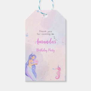 Chic Adorable Mermaid Gift Tags