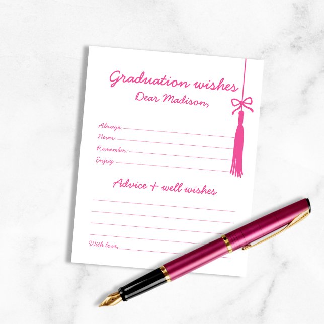 Chic Advice & Wishes For Graduate Handwritten Font (Chic Advice & Wishes For Graduate Handwritten Font)