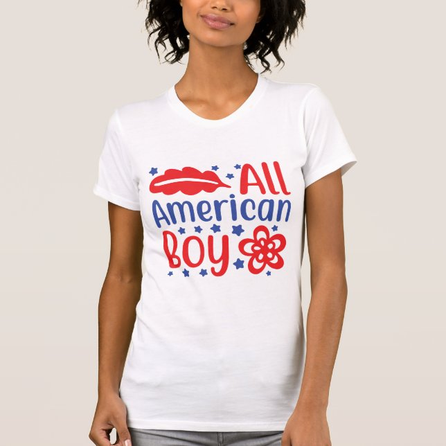 Chic All-American Girl Tee (Front)