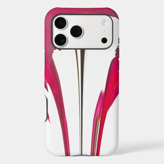 Chic Amazing Red Rose Under the White Sky Achempon Case-Mate iPhone Case (Back)