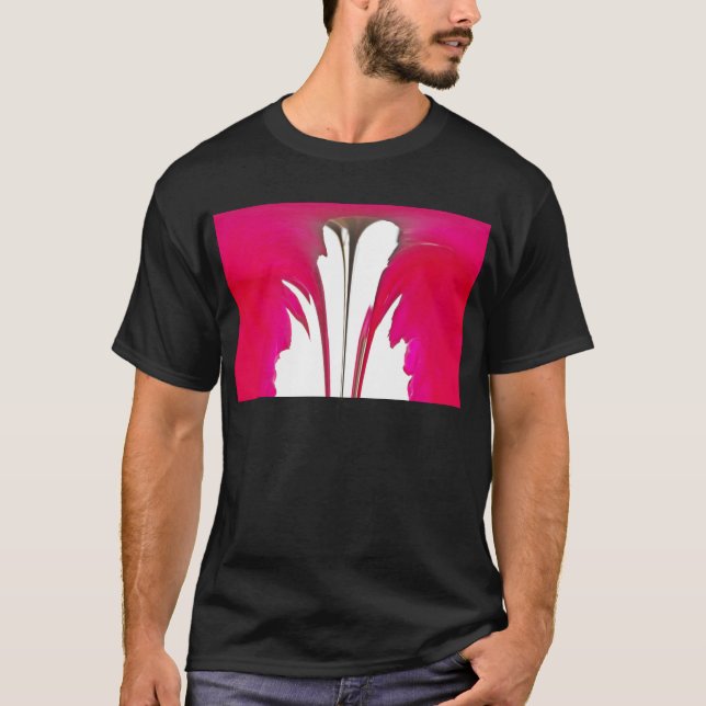 Chic amazing Red rose under the white sky.png T-Shirt (Front)