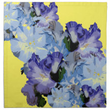 Chic and Pretty Spring Floral Cloth Napkins