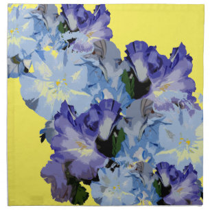 Chic and Pretty Spring Floral Cloth Napkins