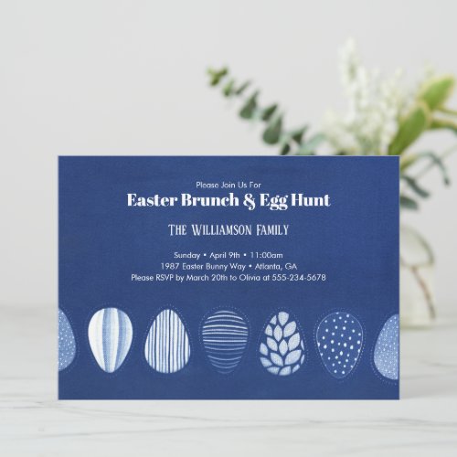 Chic and Simple Elegant Easter  Invitation