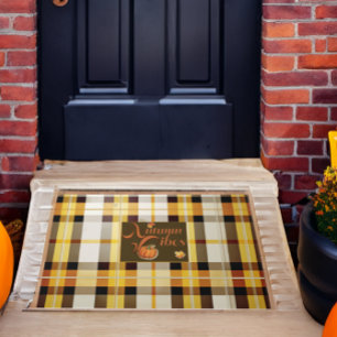 Chic and Trendy Autumn Vibes  Doormat