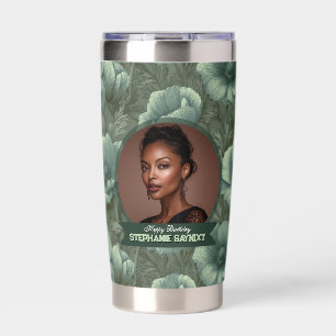 Chic Anemones Female Birthday Beautiful Insulated Tumbler