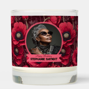 Chic Anemones Fifty Birthday Presents For Mother Scented Candle