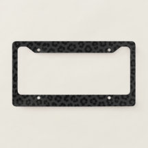 Chic Animal Print | Black Leopard Print