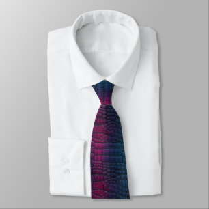 Chic Anniversary Gifts For Dad Crocodile Skin  Neck Tie