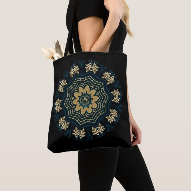 Chic Asian Style Tote Bag (Close Up)