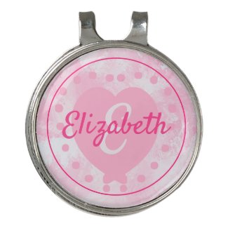 Chic Athlete Pink White Watercolor Name Monogram