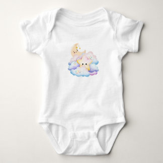 Chic Baby Cushion – Elegant Nursery Decor & Sweet Bodysuit