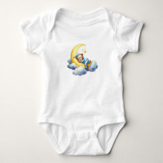 Chic Baby Cushion – Elegant Nursery Decor & Sweet Bodysuit