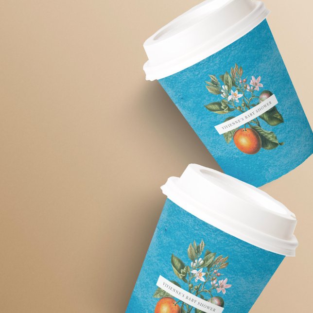 Chic Baby in Bloom Baby Shower |Arch Paper Cups (Creator Uploaded)