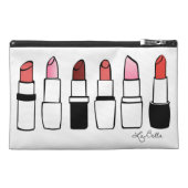 Chic Bagette Bag- Lipsticks Travel Accessory Bag (Front)