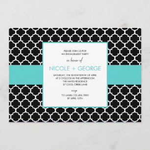 Chic Band General Party Invitation (Tiffany)