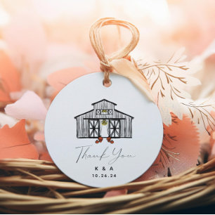 Chic Barn Thank You Favor Tags