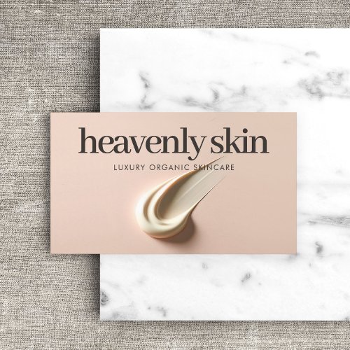 Chic Beauty Skin Care Spa Boutique Pink Business Card