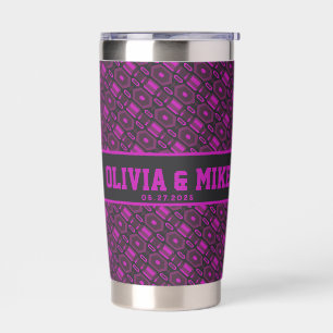 Chic Bedroom Travel Mugs For Wedding Favor Insulated Tumbler