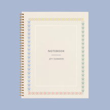 Chic Beige Sand Notebook Planner Customize