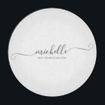 Chic Best Bridesmaid Ever Custom Name Script  Cutting Board<br><div class="desc">Elegant Chic Best Bridesmaid Ever Custom Name Script gift</div>