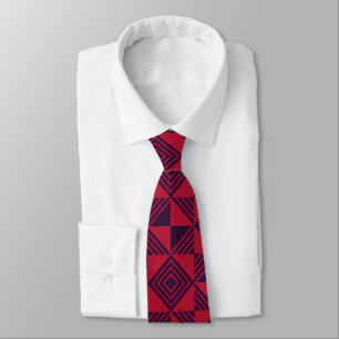 Chic Best Gifts For Dad Abstract Geometric Neck Tie