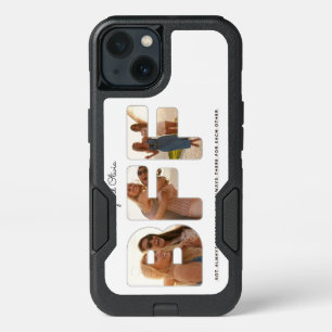 Chic BFF Best Friends Quote Photo Collage iPhone 13 Case