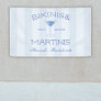 Chic Bikinis And Martinis Beach Bachelorette Party Banner