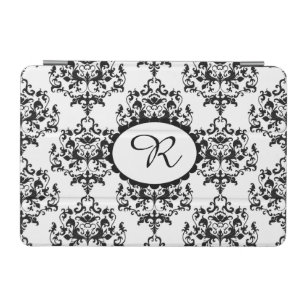 Chic Black and White Damask iPad Mini Cover