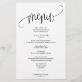 chic black-and-white wedding classic (Front)