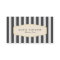 Chic Black Stripes Business Cards